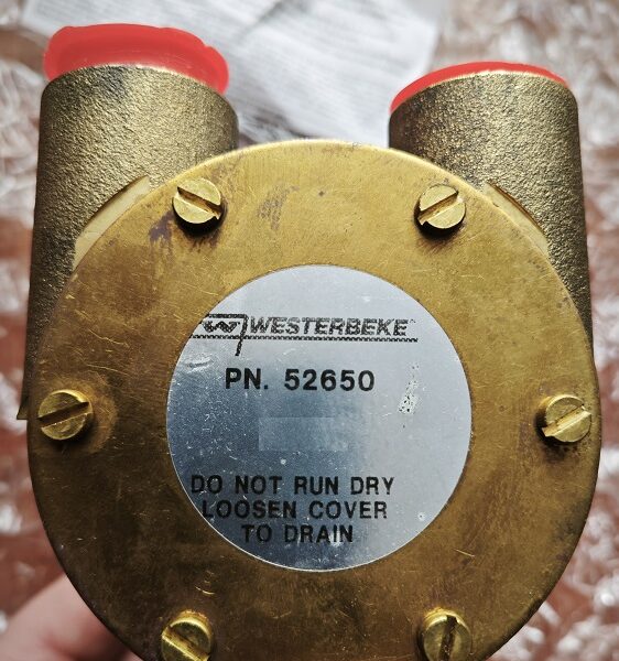 Насос забортной воды PUMP, SEA WATER Westerbeke 052650.